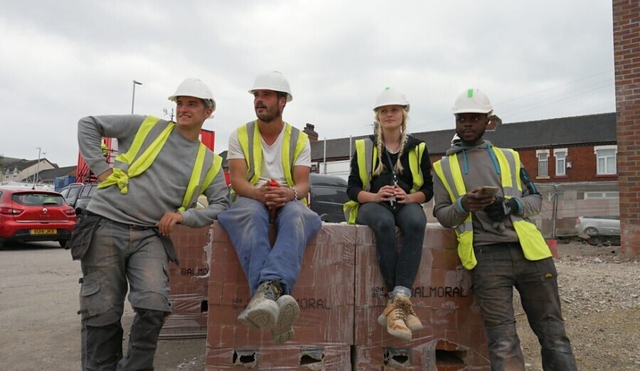 BBC Three's Brickies: 'I earn more bricklaying than my friends who went to uni'